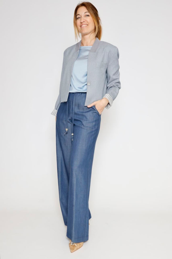 TOP 26FB585-AZUL CIELO