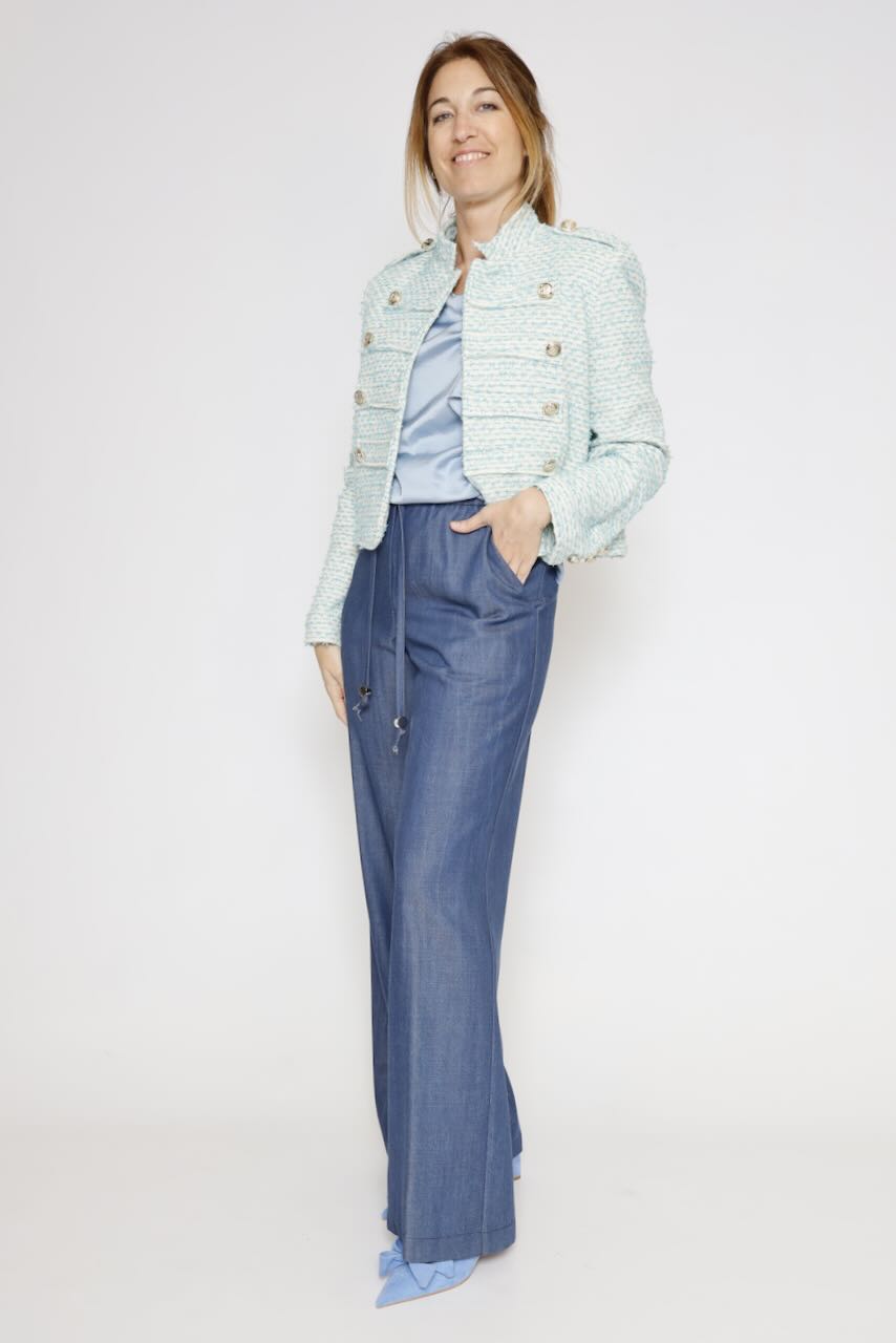 TOP 26FB585-AZUL CIELO
