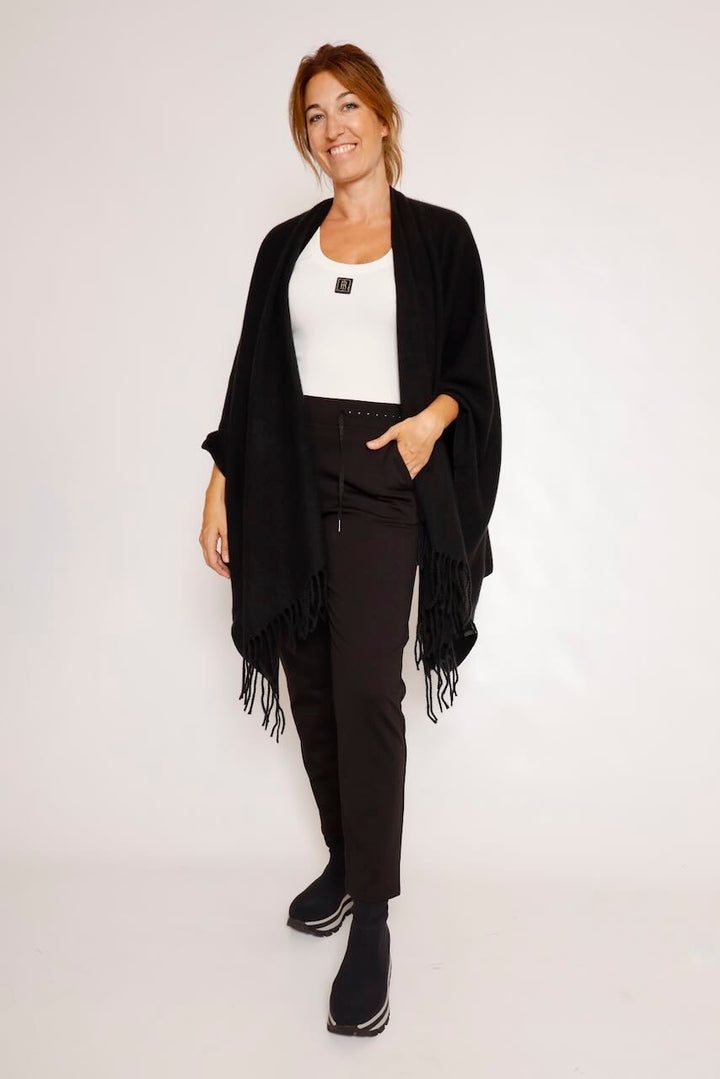 PONCHO CAPA NEGRO ETER