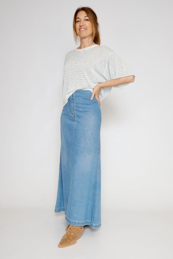 FALDA BY10230-BLU DENIM