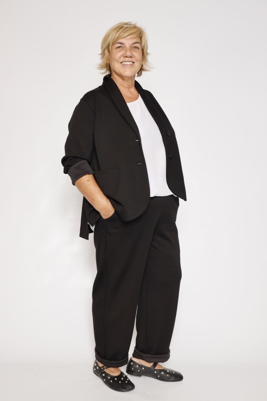 PANTALÓN MODAL NEGRO A26DG201