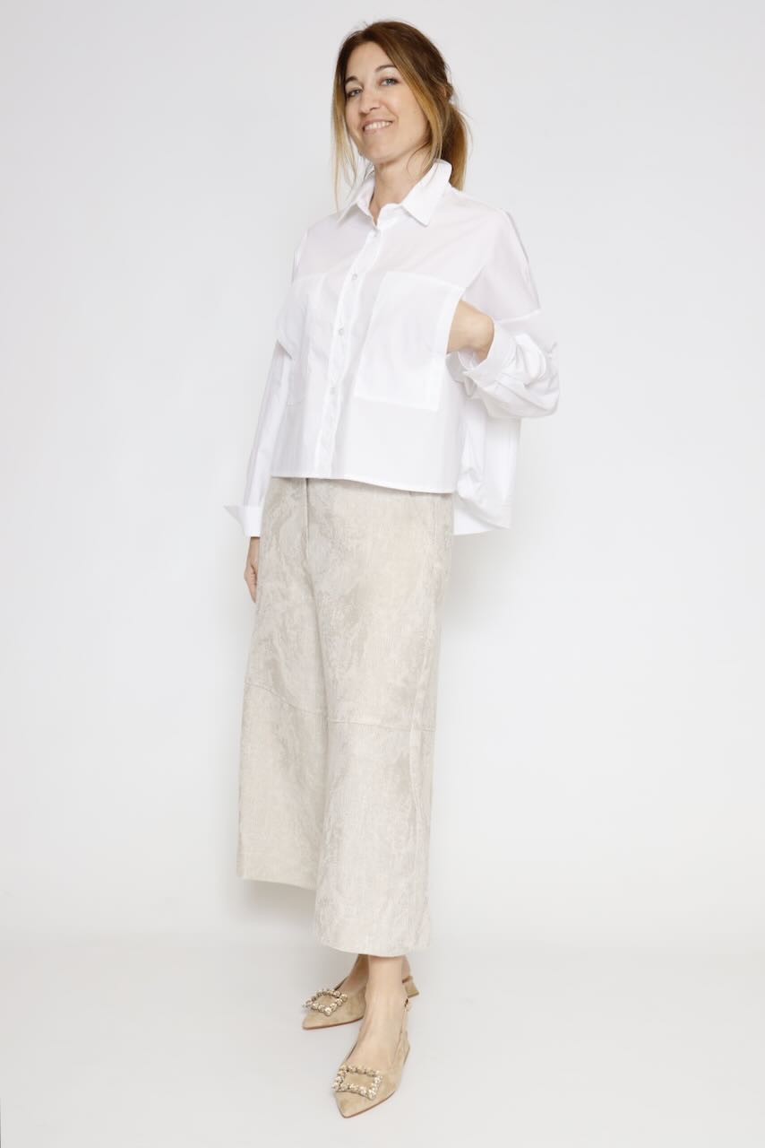 CAMISA P6BM6263-BLANCO