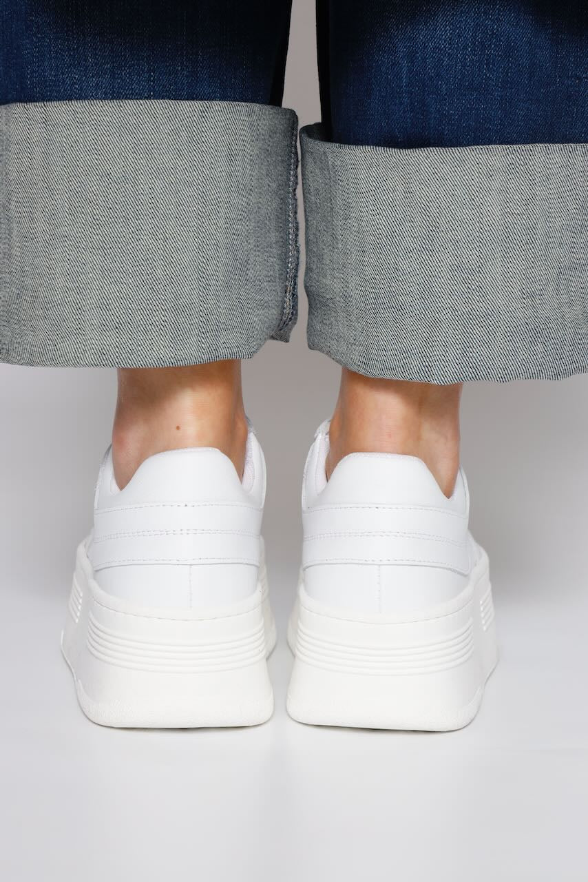ZAPATILLA PLATAFORMA TOTAL WHITE SN70-BLANCO