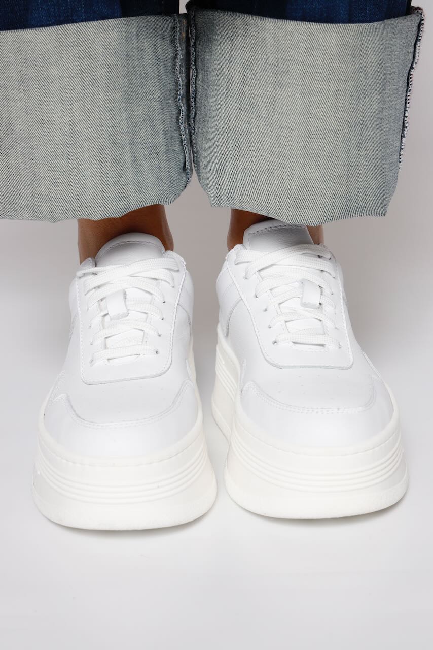 ZAPATILLA PLATAFORMA TOTAL WHITE SN70-BLANCO