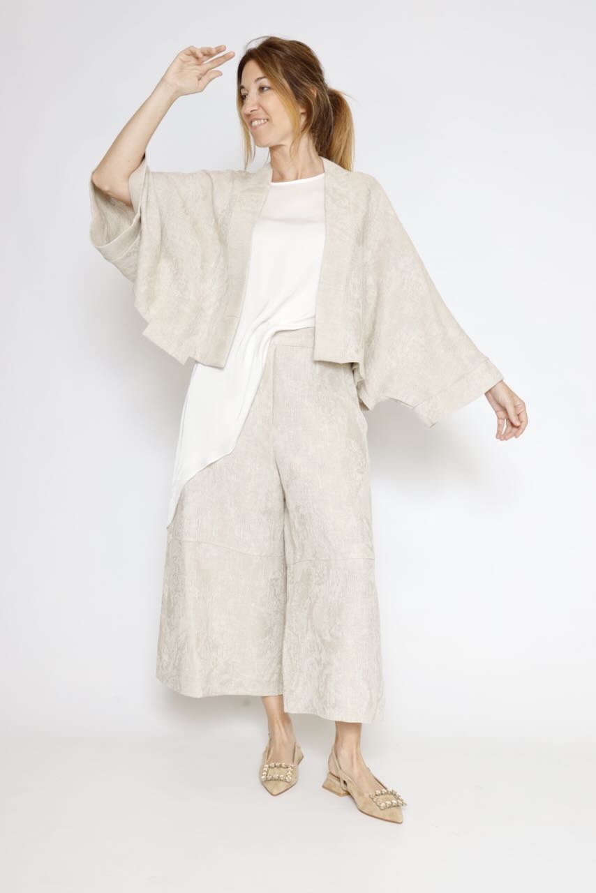 CHAQUETA P6BM6286-BEIGE