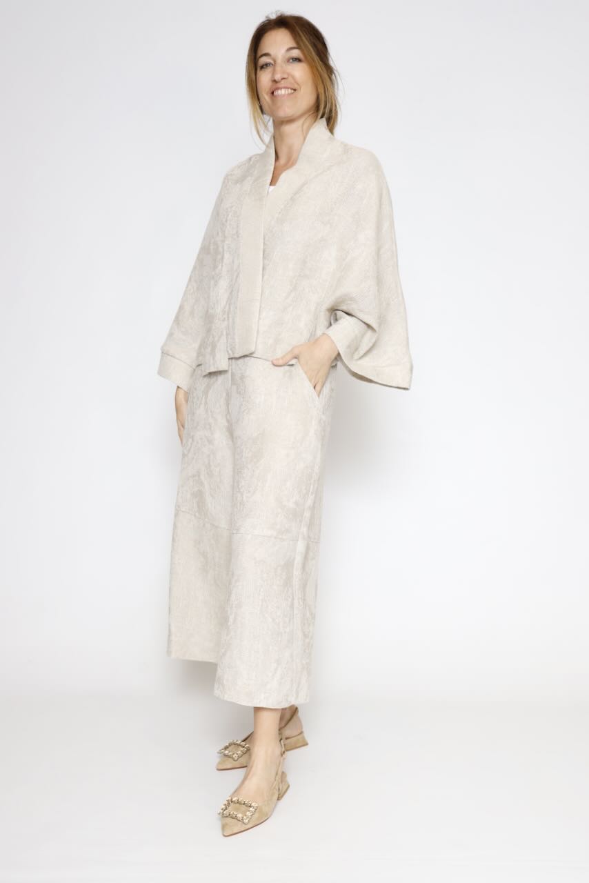 CHAQUETA P6BM6286-BEIGE
