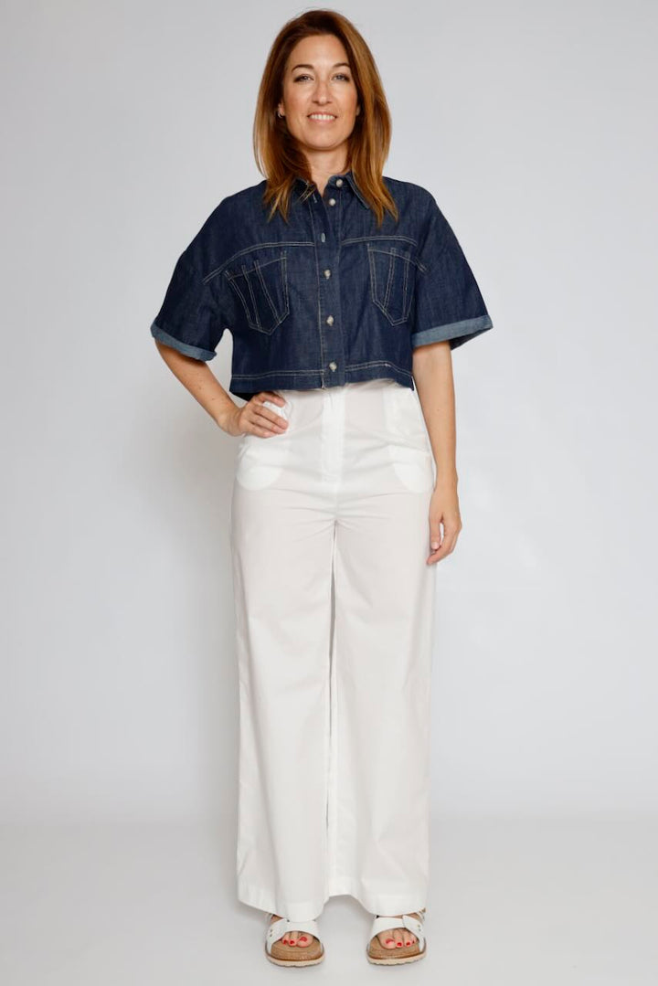 PANTALON BY08167-BLANCO