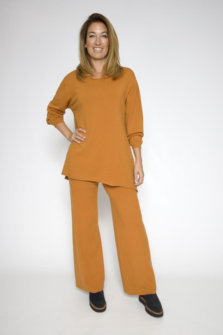 PANTALON BY09070-NARANJA