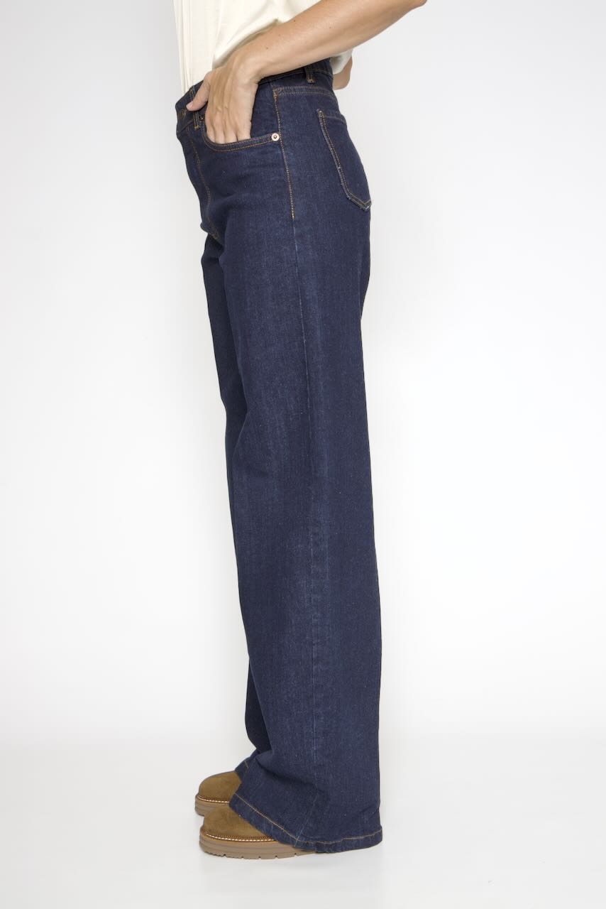 PANTALON BY09169-BLU SCURO