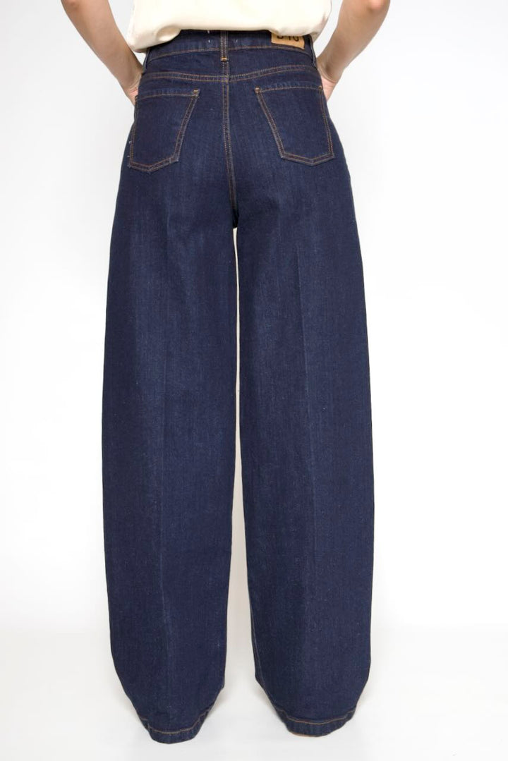 PANTALON BY09169-BLU SCURO