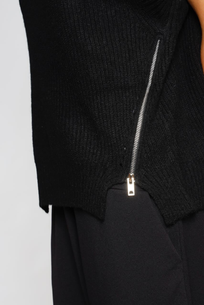 CHALECO PHANCY-NEGRO