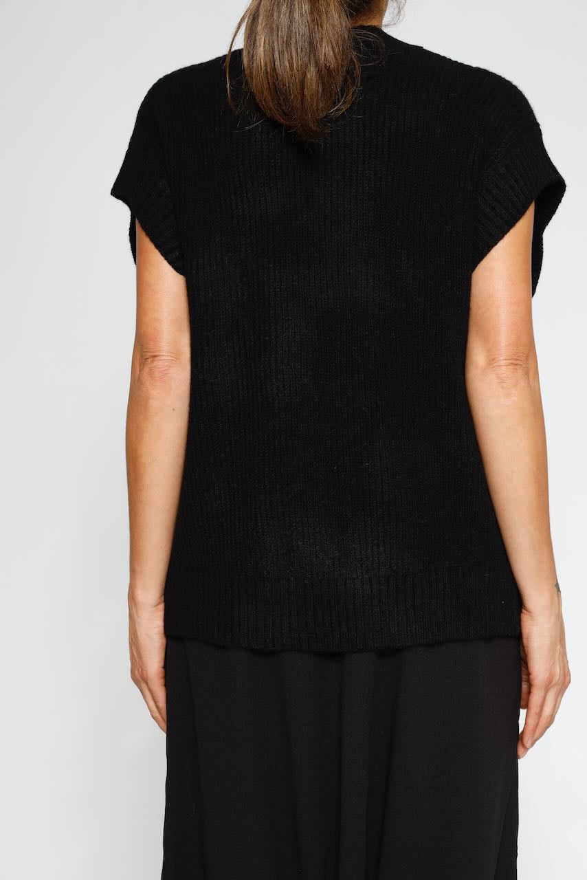 CHALECO PHANCY-NEGRO