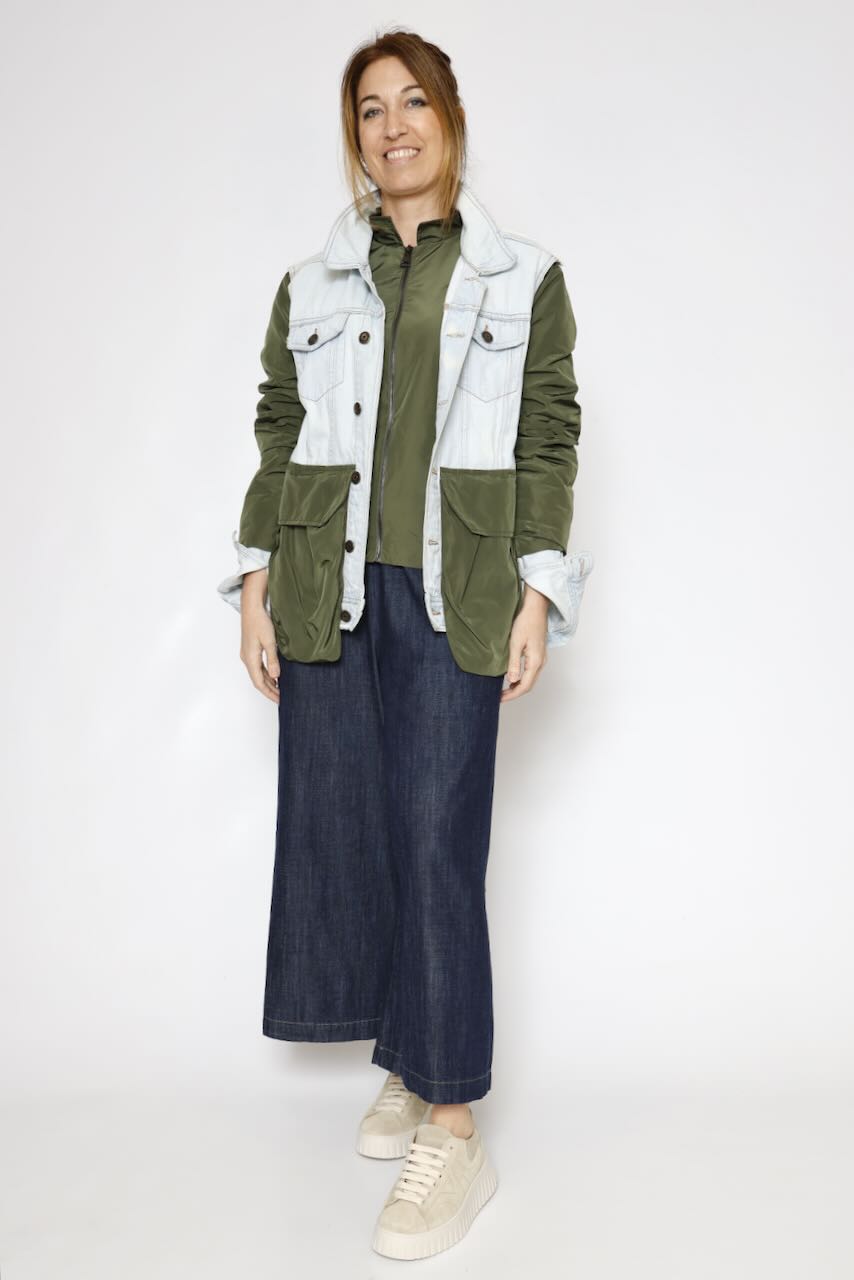CHAQUETA BOMBER P26DL623A-VERDE