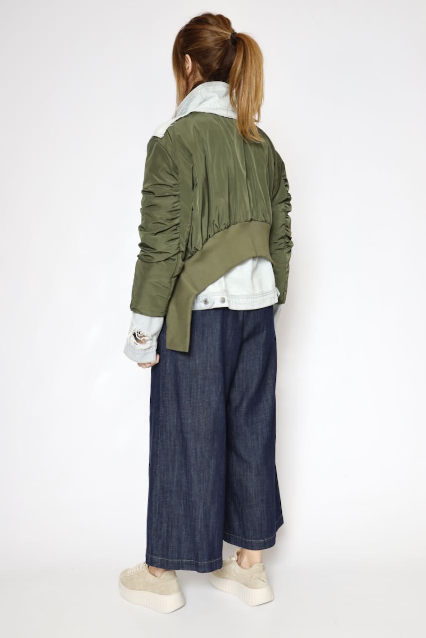 CHAQUETA BOMBER P26DL623B-VERDE