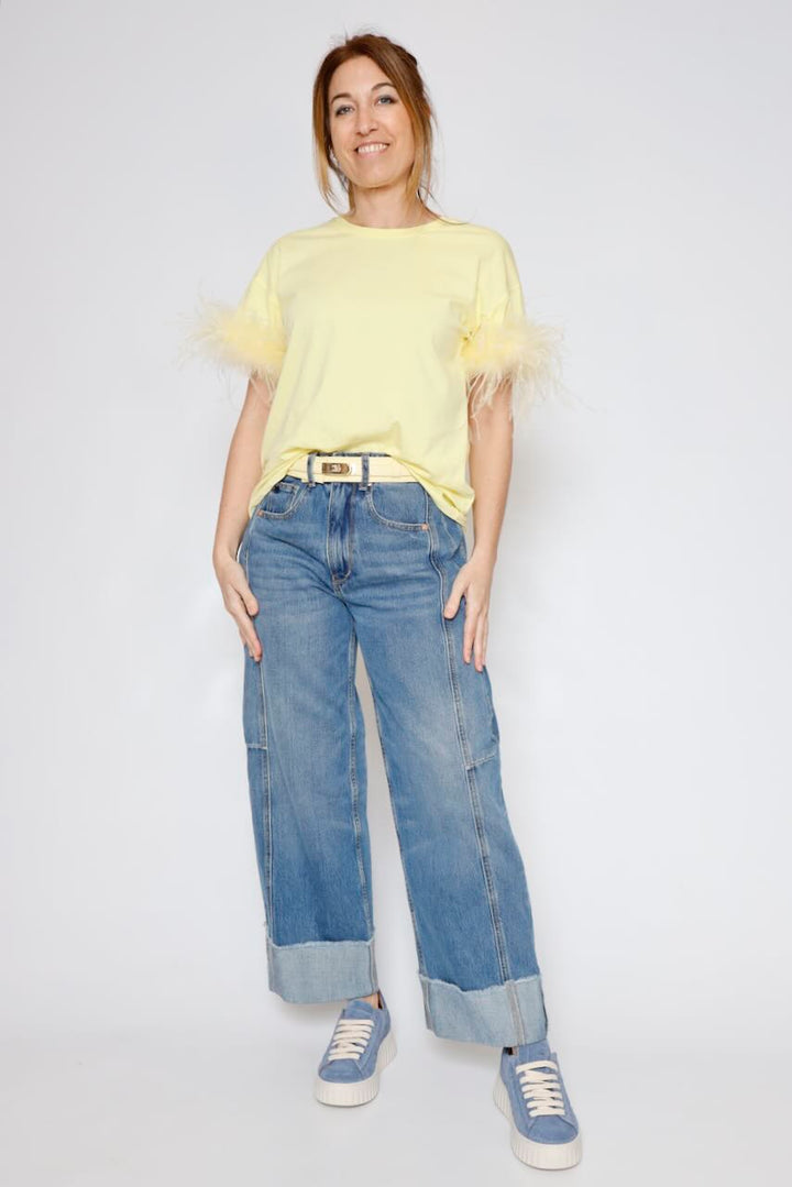 CAMISETA P26CI403-AMARILLO