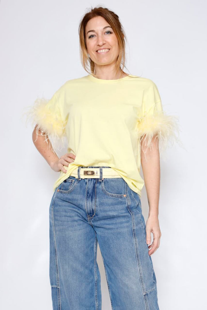 CAMISETA P26CI403-AMARILLO