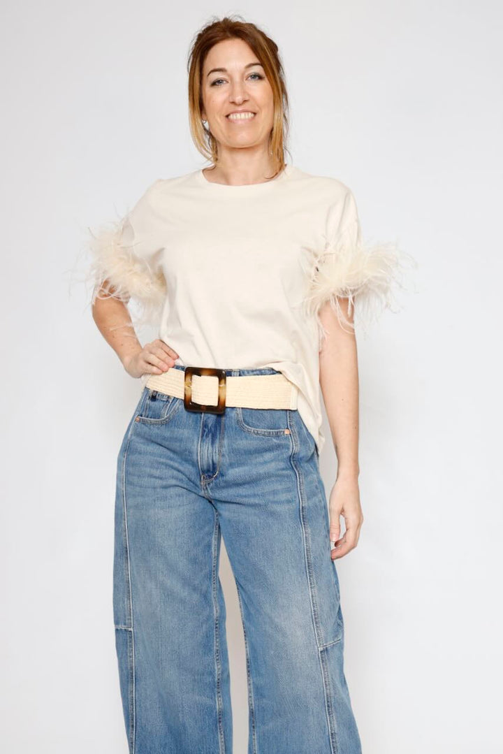 CAMISETA P26CI403-LATTE