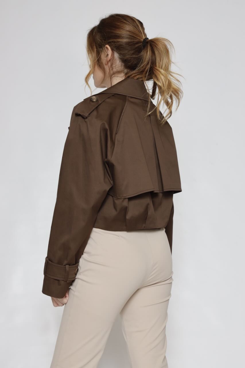 GABARDINA 63-1034-CHOCOLATE