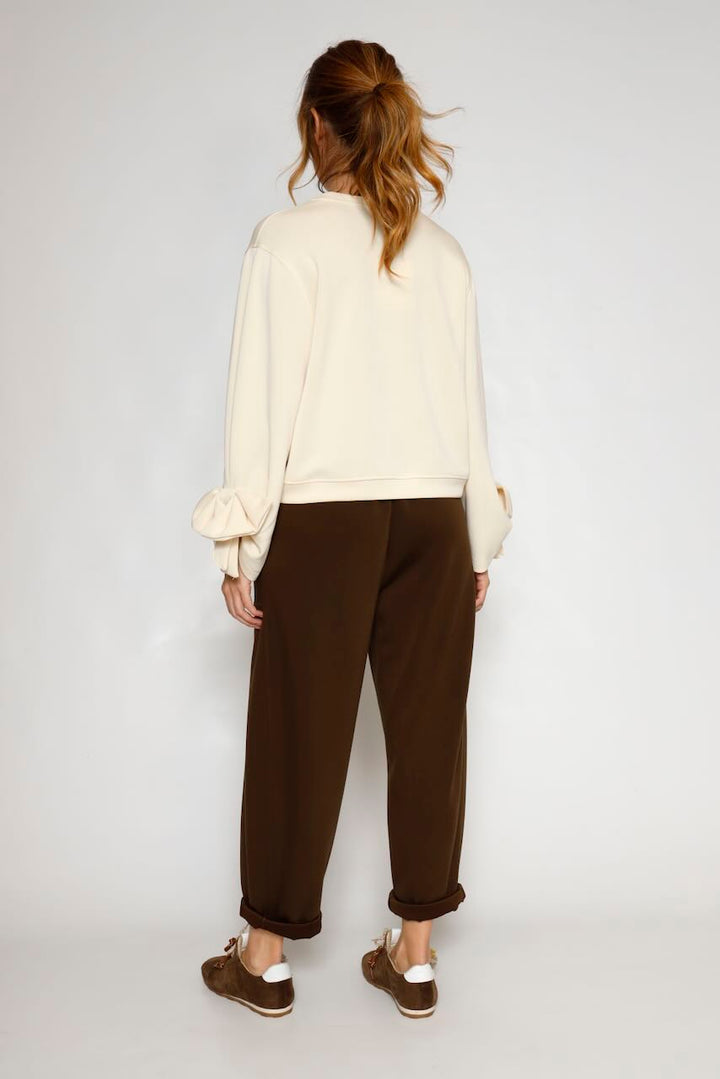 SUDADERA P26DD409-LATTE
