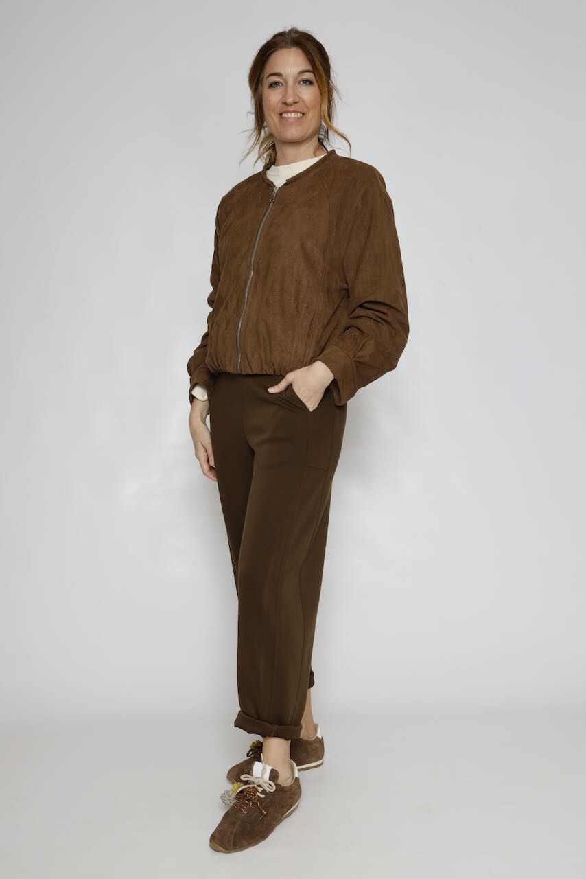 PANTALÓN P26DD215-MARRON