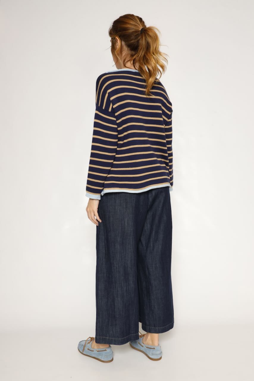 JERSEY P26IT508-AZUL/CAMEL