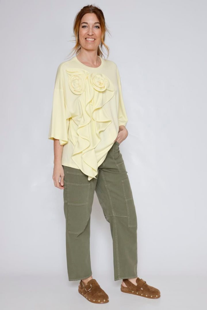 CAMISETA TX34LLF-AMARILLO