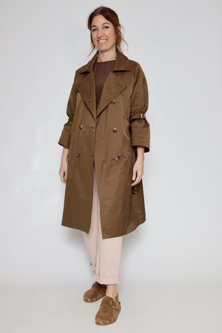 GABARDINA P26VV602-MARRON