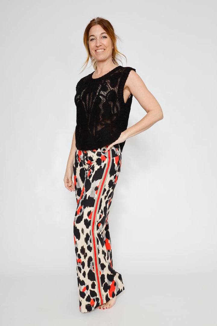 TOP TEMS CROCHET-NEGRO