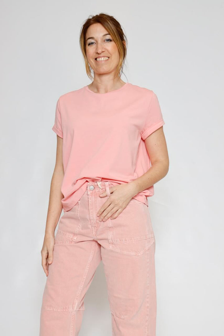 CAMISETA P25MF421-ROSA