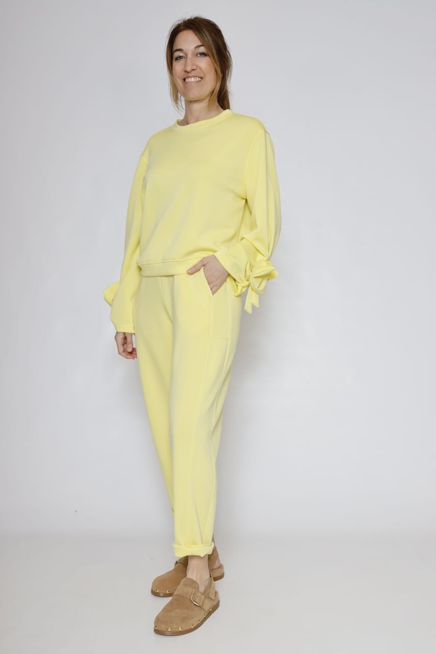 SUDADERA P26DD409-AMARILLO
