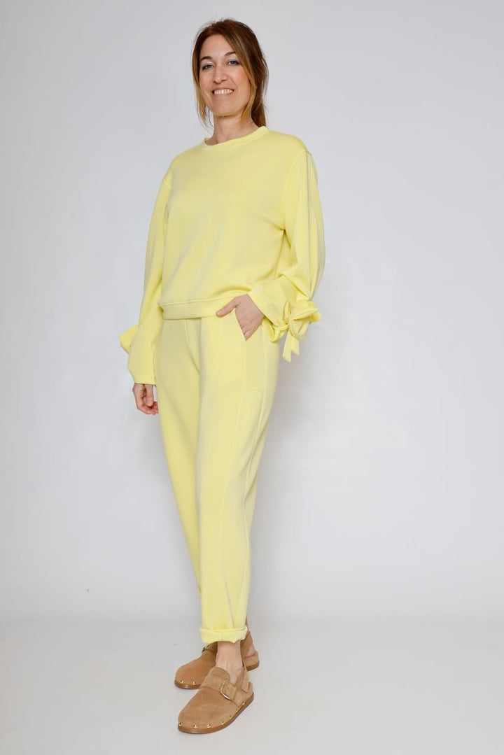 SUDADERA P26DD409-AMARILLO