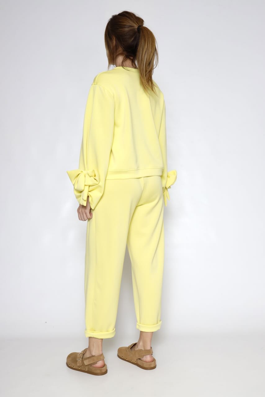 SUDADERA P26DD409-AMARILLO