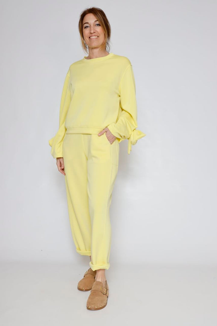 SUDADERA P26DD409-AMARILLO