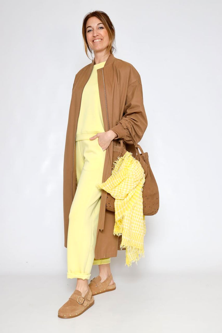 SUDADERA P26DD409-AMARILLO