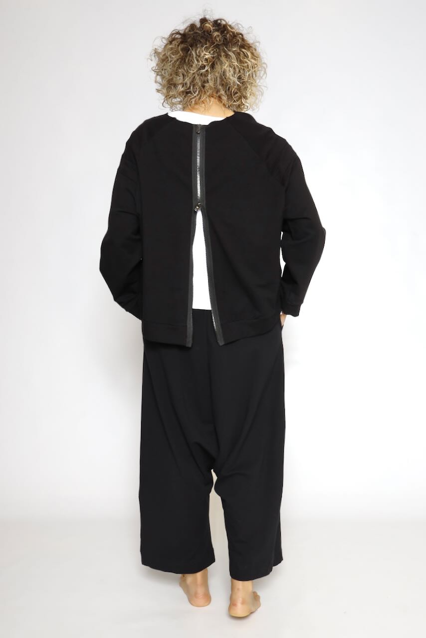 PANTS P4UU1070-BLACK