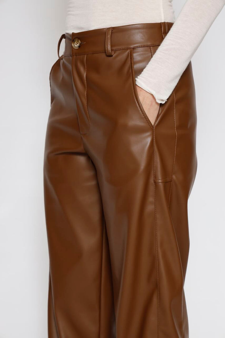 PANTALÓN A25DD214-MARRON