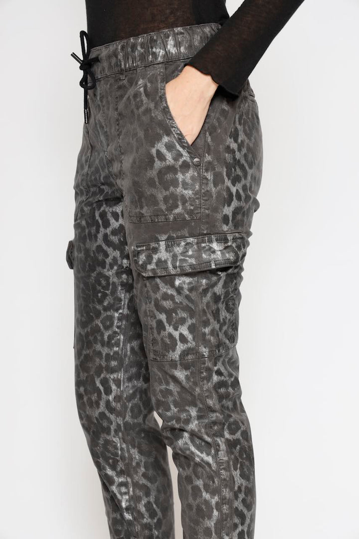 PANTALÓN N286-NEGRO/PLATA