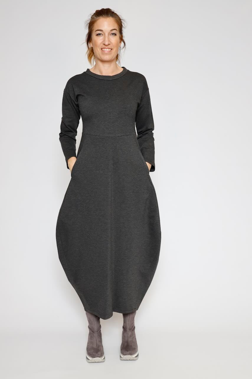 VESTIDO A25AP701-ANTRACITA