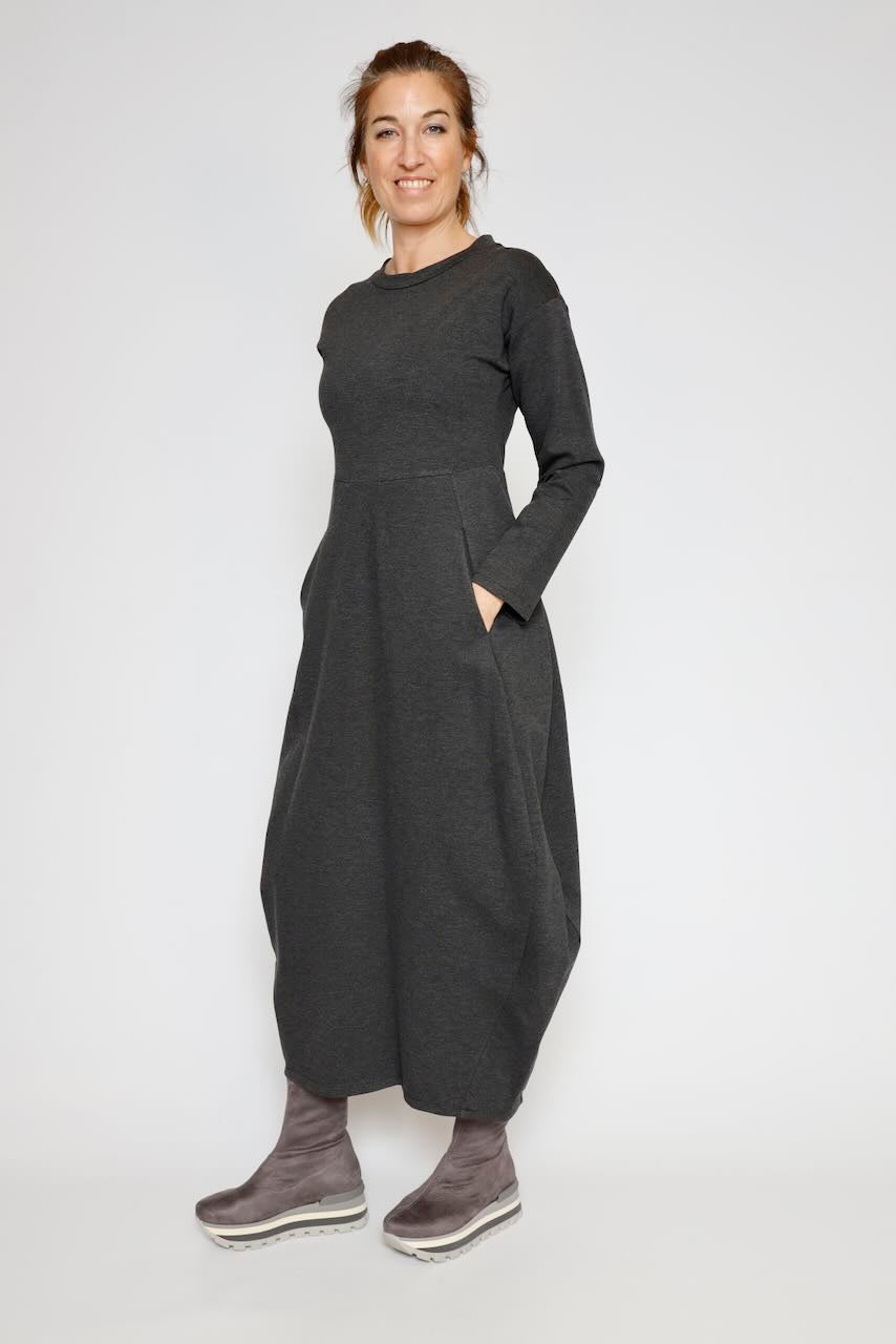 VESTIDO A25AP701-ANTRACITA