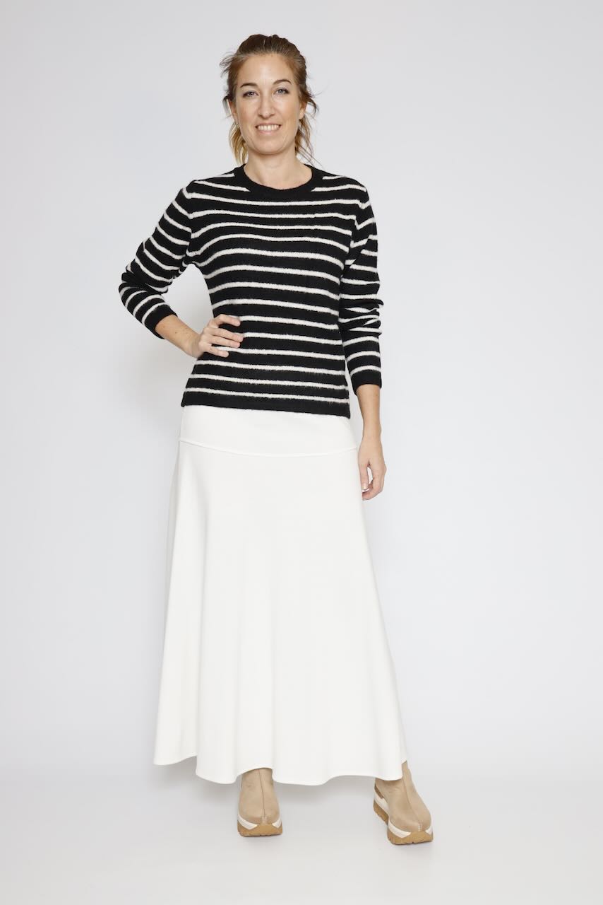 FALDA A25DL301-LATTE