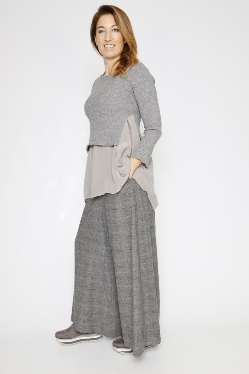 PANTALÓN A5BM5946-GRIS