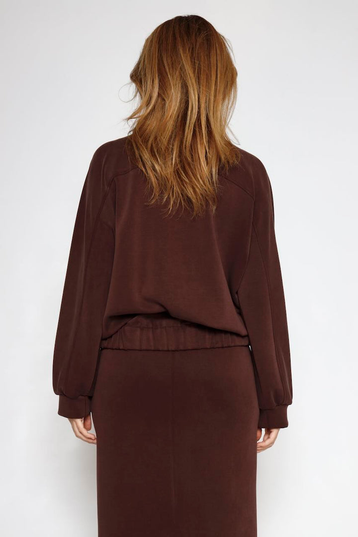 BOMBER BY09158-MARRON