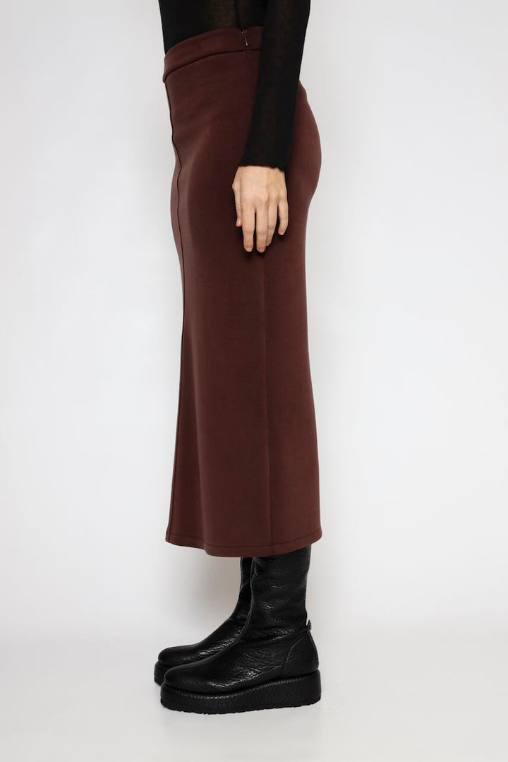 FALDA BY09162-MARRON