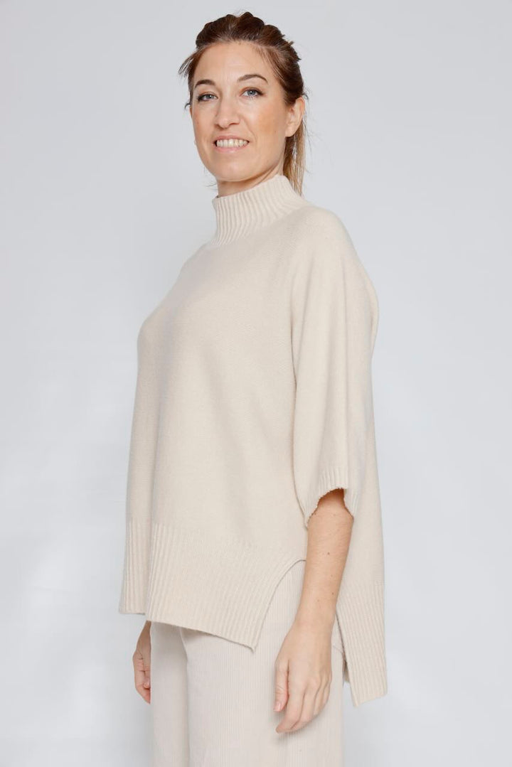 JERSEY BEIG M3025867-BEIGE