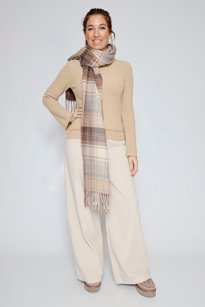 BUFANDA 9310RE-MARRON