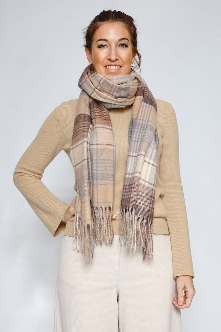 BUFANDA 9310RE-MARRON