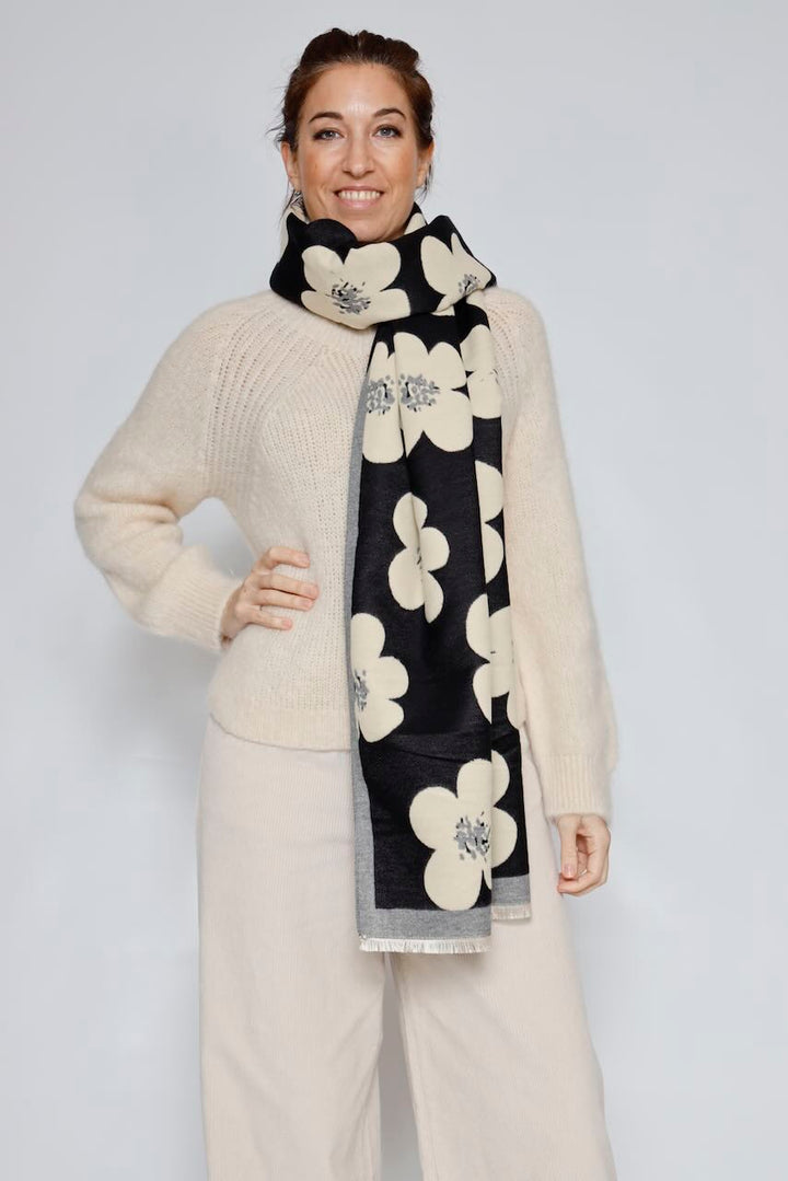 BUFANDAS 9437RE-NEGRO