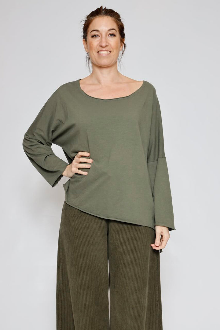 CAMISETA A25GA401-MILITAR