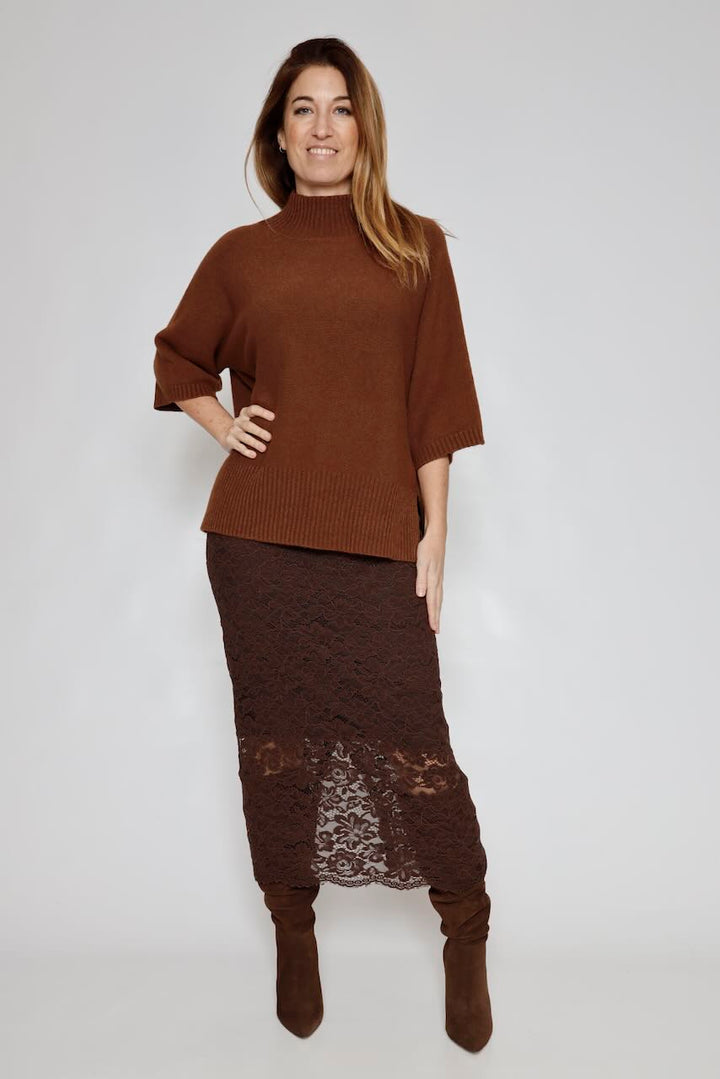 FALDA GMK5KMA-MARRON