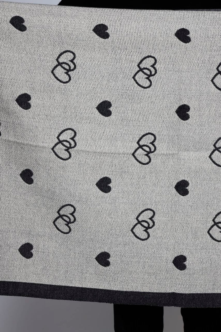 BUFANDA YF6683-NEGRO